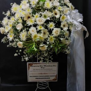 Bunga Standing Mengenang dan Doa Maria Imelda