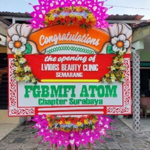 Karangan Bunga Congratulation LViors Beauty Clinic