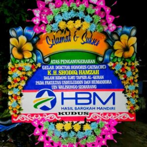 Karangan Bunga Selamat dan Sukses Hasil Barokah Mandiri
