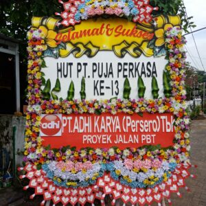 Karangan Bunga Selamat dan Sukses PT Adhi Karya