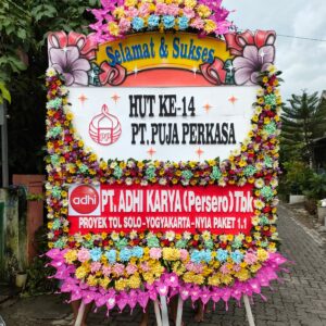 Karangan Bunga Selamat dan Sukses PT Puja Perkasa